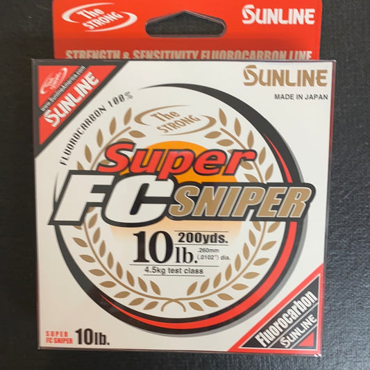 Sunline Super FC Sniper 200yrds 10lb test Clear