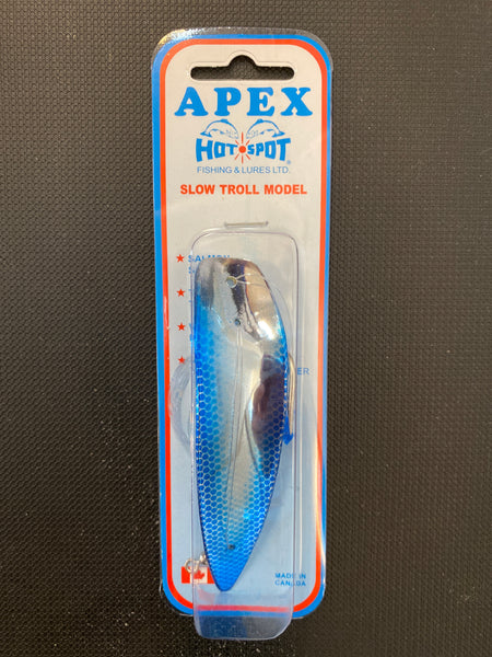 Apex 4.0 Slow Troll #384R chrome blue scale
