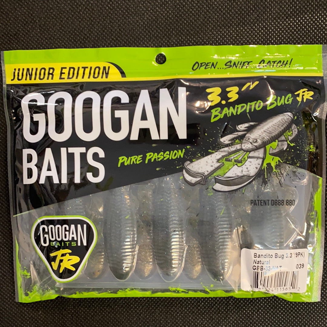 Googan Baits 3.3" Bandito Bug Jr. Natural