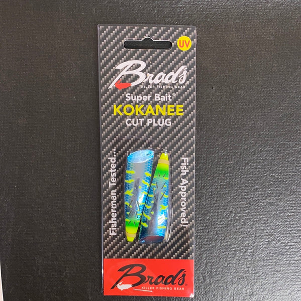 Brad's Kokanee Cut Plug 2-Pack (Sea Hawk)