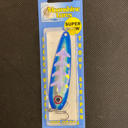 Moonshine Spoon Standard Blue Slice Half Moon