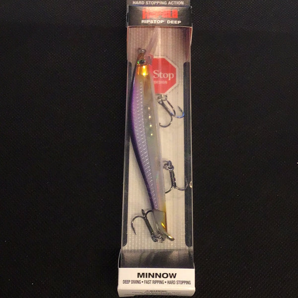 Rapala RIPSTOP DEEP Minnow 12 (Purple Descent)