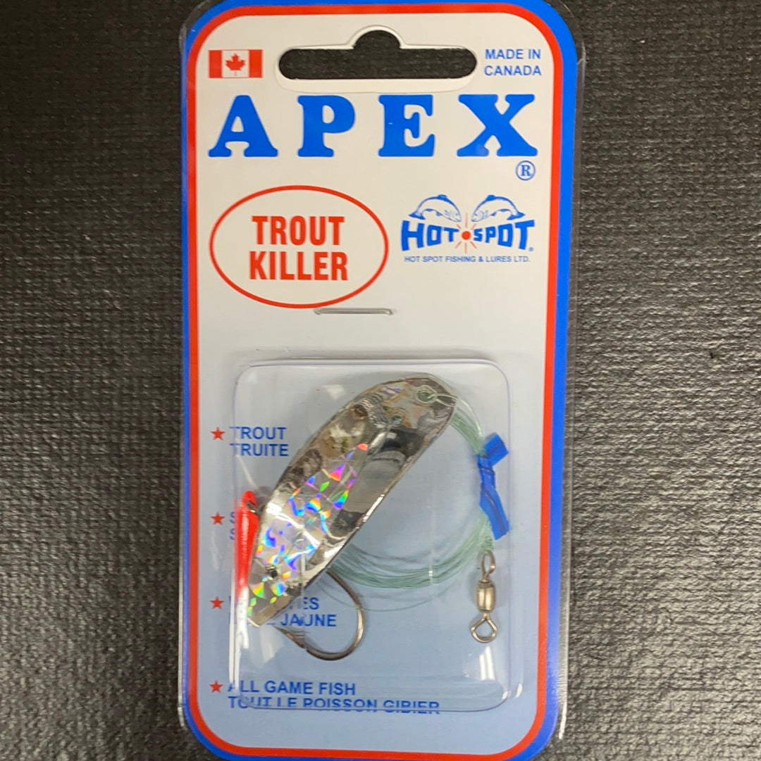 Apex 1.5" Chrome Fish Scale